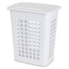 Sterilite White Plastic Laundry Hamper 12238004